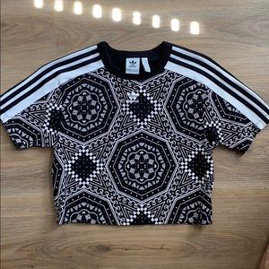 Adidas crop shirt